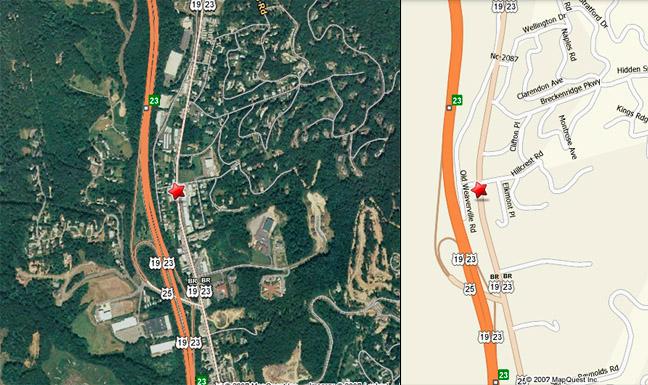 Worlds Best Carrot Cake Map and Directions